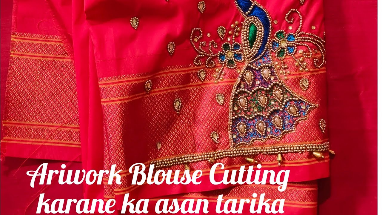 32 size princecut Ariwork Blouse Cutting🪡