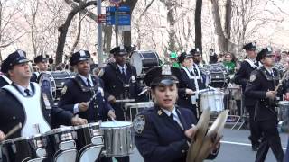 2012 St Patricks Day Parade - New York City Police Band