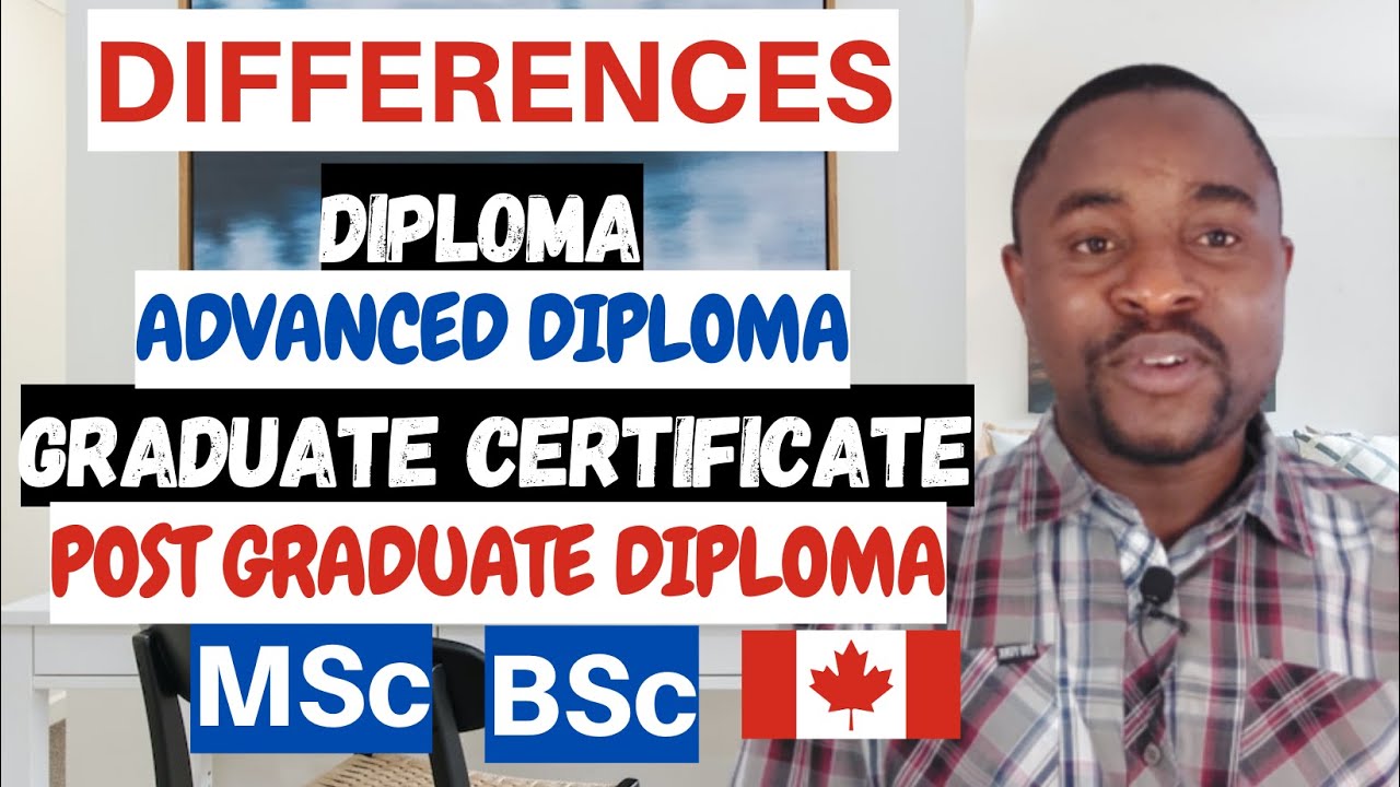 Diploma vs Graduate Certificate vs Post Graduate Diploma PGD  in Canada 2023 WHICH IS THE BEST