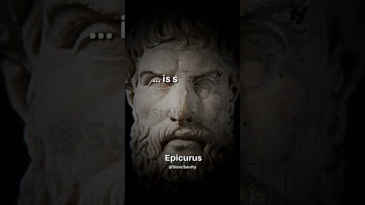 CONTENTMENT - EPICURUS QUOTE  