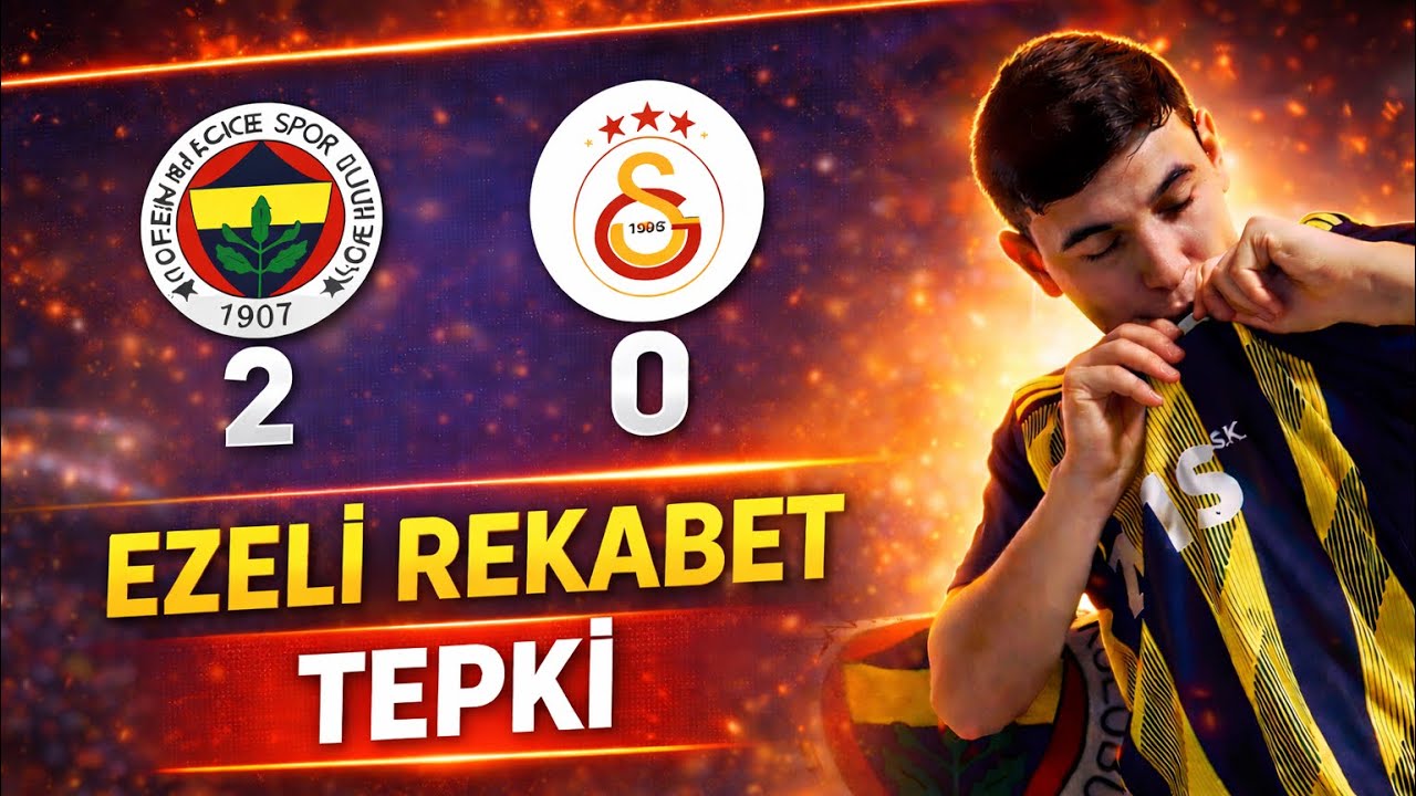 Fenerbahçe Galatasaray Süper Kupa Finali Tepki Hak Eden Kazandı! 💛💙