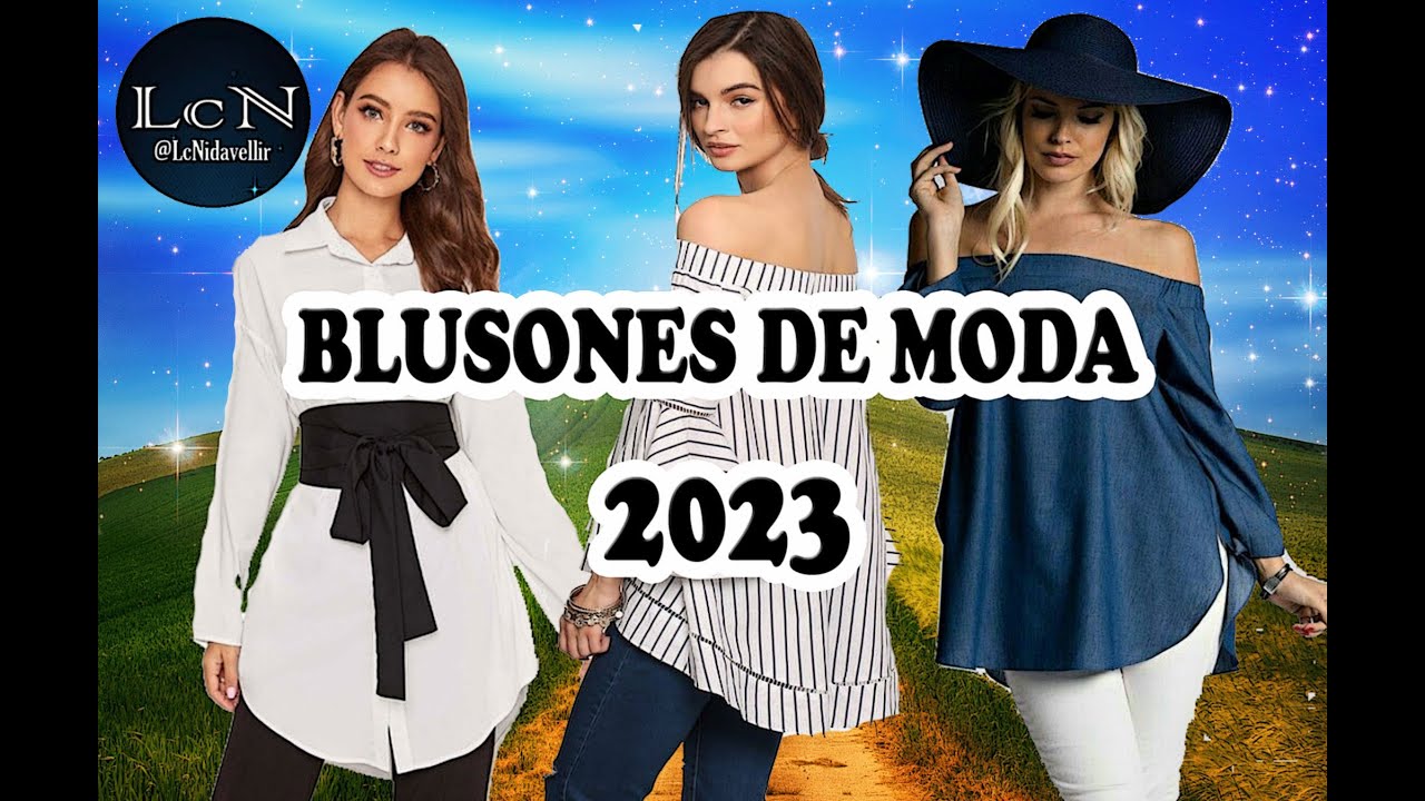 BLUSONES MODA 2023 2023 MUJER - YouTube