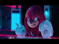 Knuckles Destroys A Hologram.