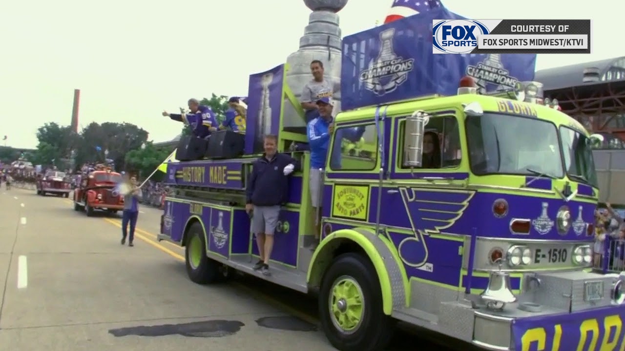 Blues celebrate first Stanley Cup title with Championship Parade