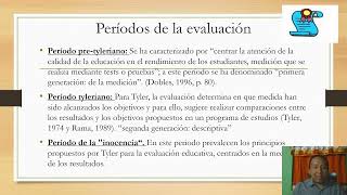LA EVALUACIÓN EDUCATIVA, CONCEPTOS, PERÍODOS Y MODELOS