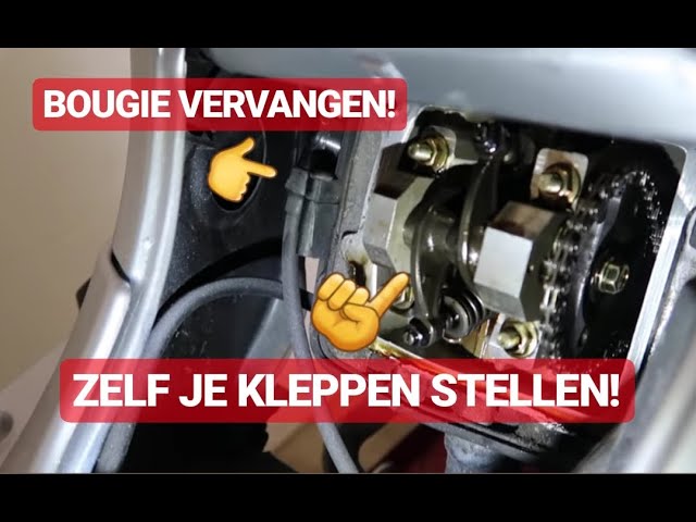 KLEPPEN STELLEN 4t VESPA|ZELF BEURT UITVOEREN|VARIORING VERWIJDEREN|TIPS|  Twins.tv #11 - YouTube