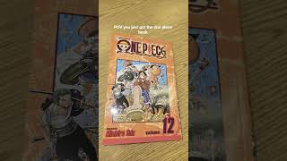 You got the one piece book #onepiece #anime #books #luffy