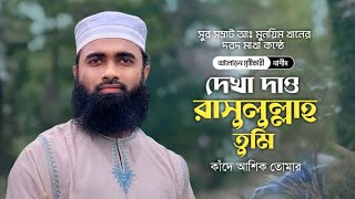 দরদ মাখা কন্ঠে জনপ্রিয় গজল | দেখা দাও রাসুলাল্লাহ তুমি | Dekha dao rasulalla tumi | Abdul Munim Khan