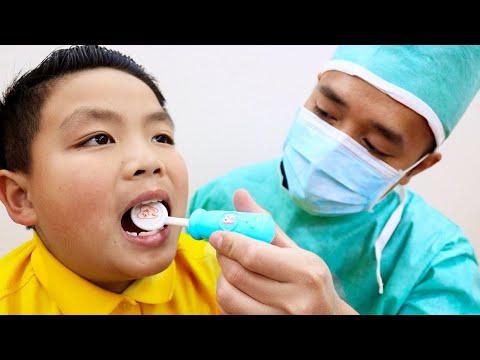 Going To The Dentist Song | Alex Pretend Play Sing-Along to Nursery Rhymes Kids Songs
