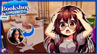 COMPRO LOS MUEBLES PARA LA CAFETERÍA PERO NO PUEDO COLOCARLOS | BOOKSHOP SIMULATOR | CRYSTALSIMS