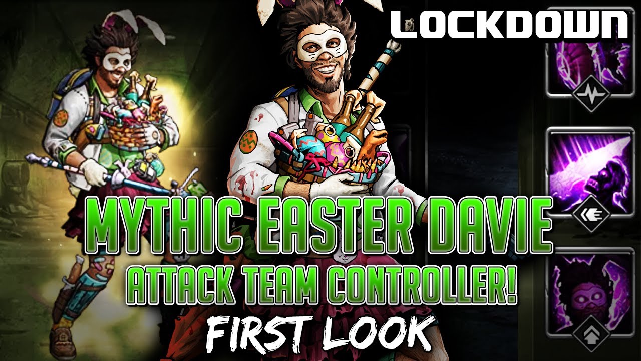 TWD RTS: Mythic Easter Davie, Attack Team Controller! The Walking Dead: Road to Survival Leaks