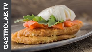 French Toast With Smoked Salmon And Poached Egg || Gastrolab Quick & Easy Recipe