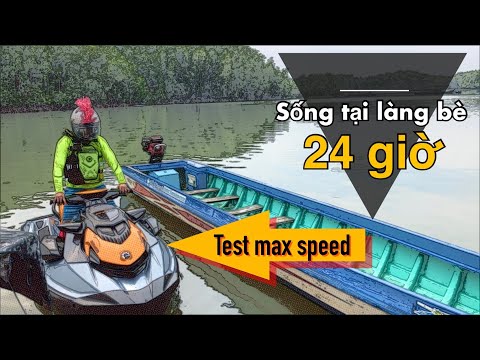 Video Chạy hết ga mô tô nước được bao nhiêu km/h ? | 24 giờ... - youtube