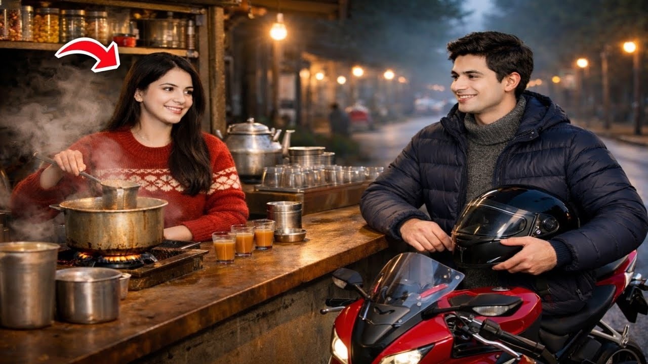 অপরিচিত কোটিপতি ছেলে চা বিক্রেতা মেয়েটির কাছে এক রাতের জন্য আশ্রয় চেয়েছিল,তারপর সকালে যা ঘটেছিল