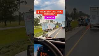 🚨 Traffic Alert – I-12 West, Louisiana 🚨