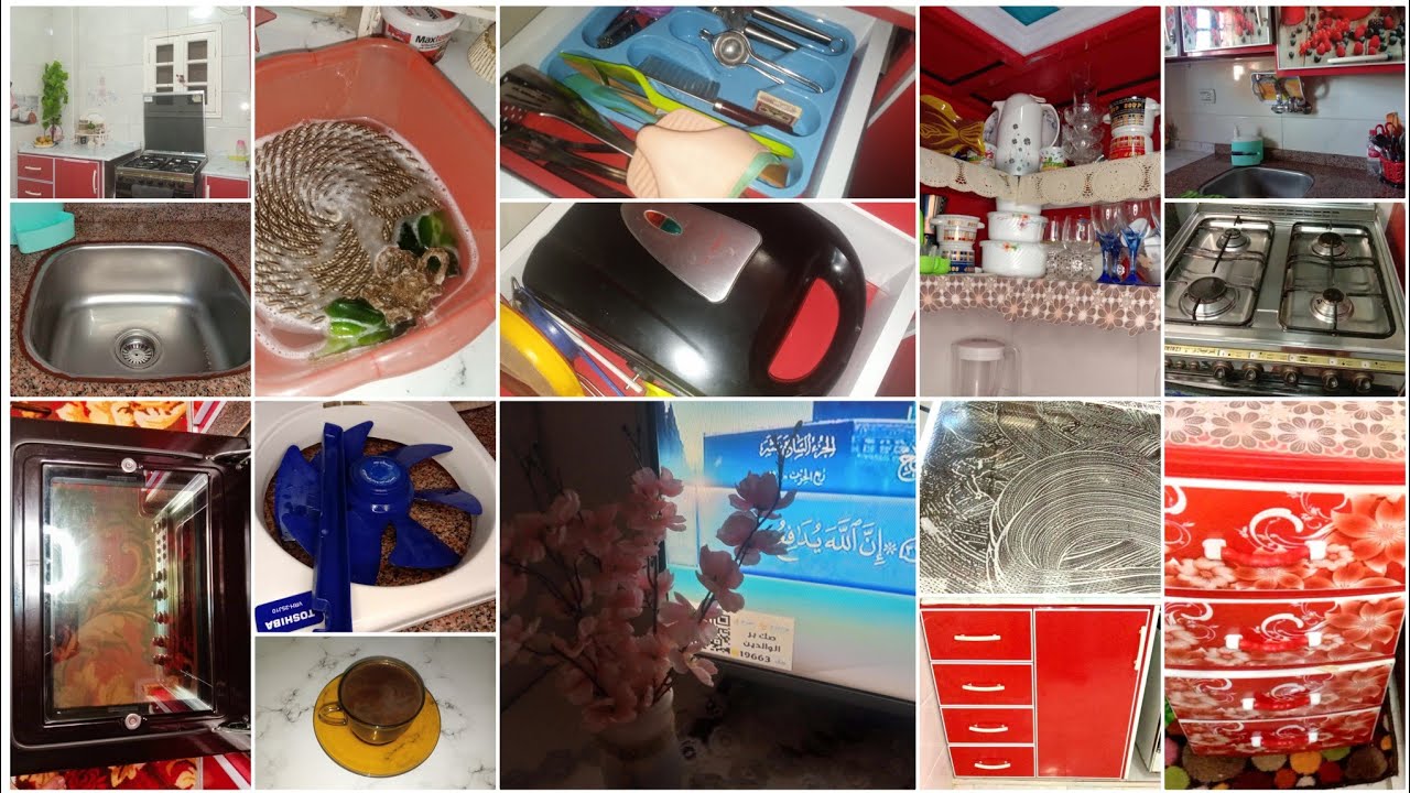 #روتين🌿 العودة من بعد الغياب🤔#روتين_تشجيعي و فرش المطبخ لاستقبال الشتاء 🌦 روتين تحفيزي لتنظيف البيت 