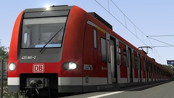 Train Simulator 2019: Frankfurt S-Bahn - DB BR423 - S5 Frankfurt Süd - Fredrichsdorf