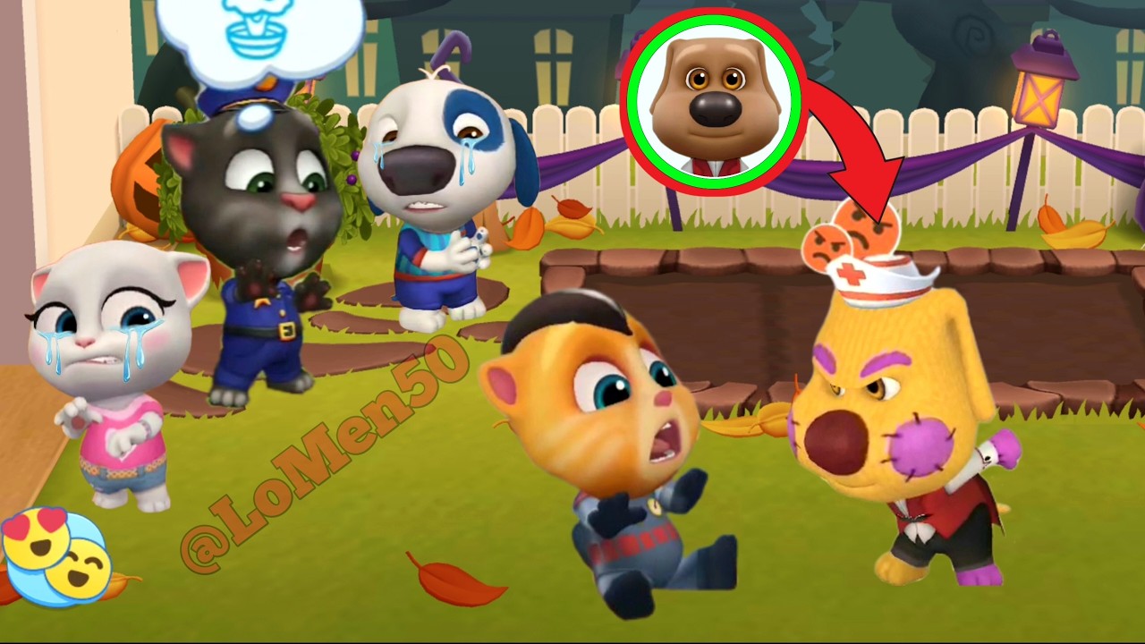 Ben Berubah Jadi Boneka Aneh | Talking Tom Friends