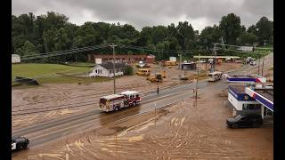 Widespread damage after weekend flooding in Western NC