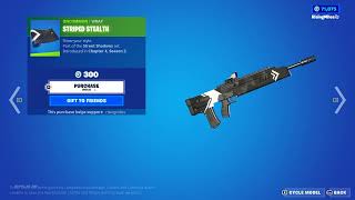 NEW STRIPED STEALTH WRAP! T-SQUARE PICKAXE!