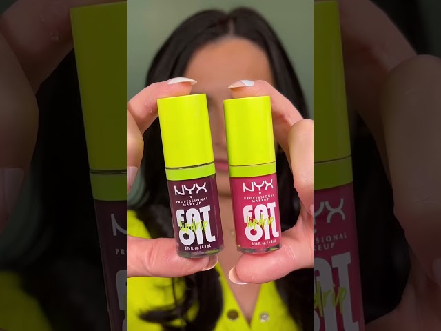 New Nyx lip oils #beautyshorts #lipstick #nyxcosmetics class=