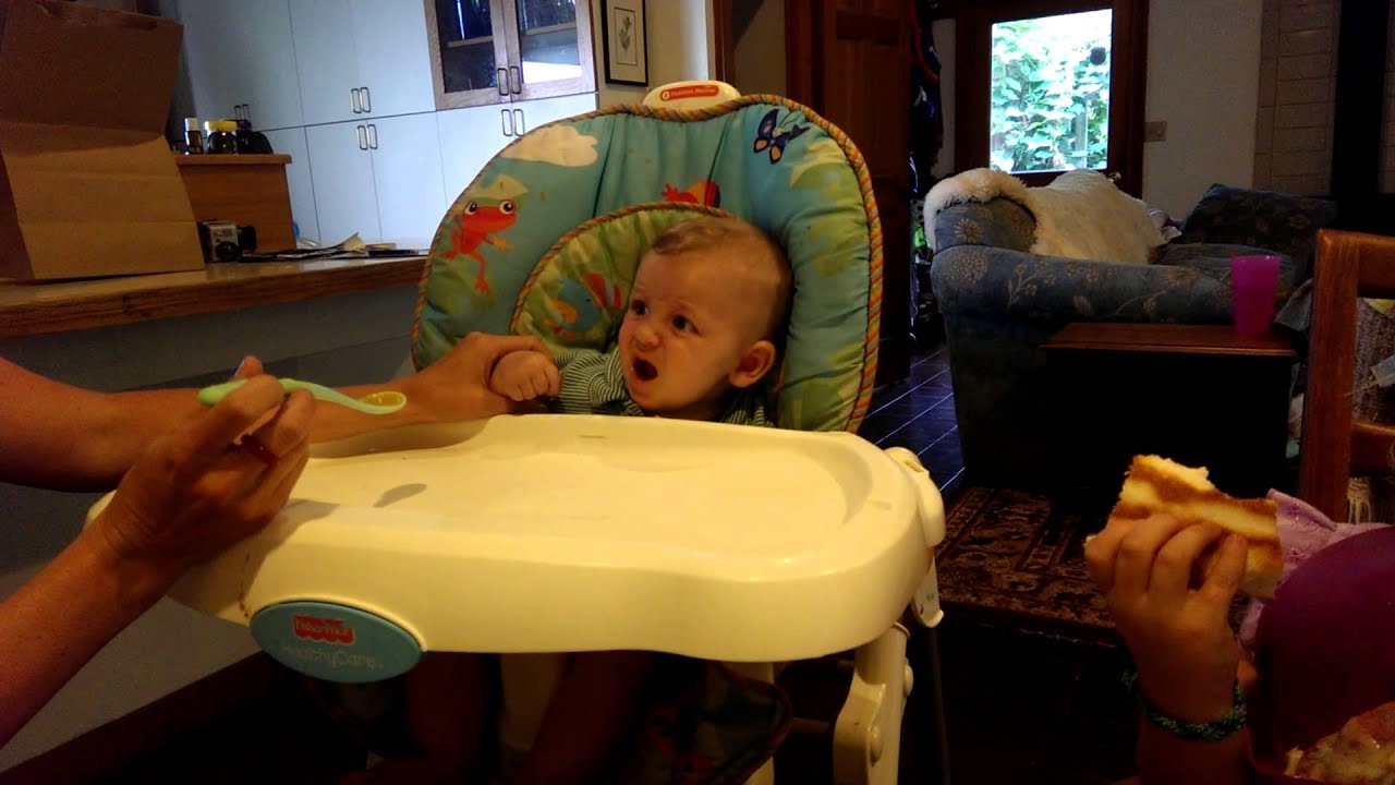 First bite of food. YouTube