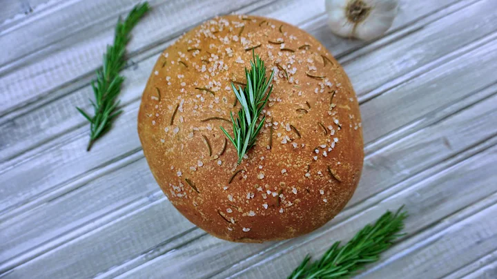 Roasted Garlic Rosemary Bread - What's For Din'? -...