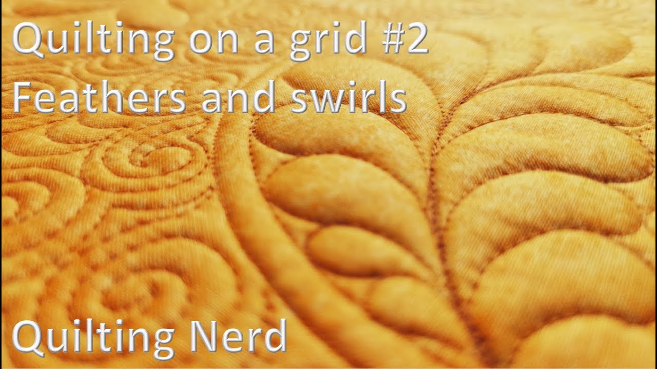 Quilting on a grid 2 Classical and always beautiful free motion