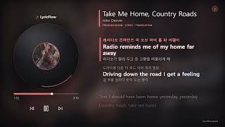Take Me Home, Country Roads (Original Version) · John Denver