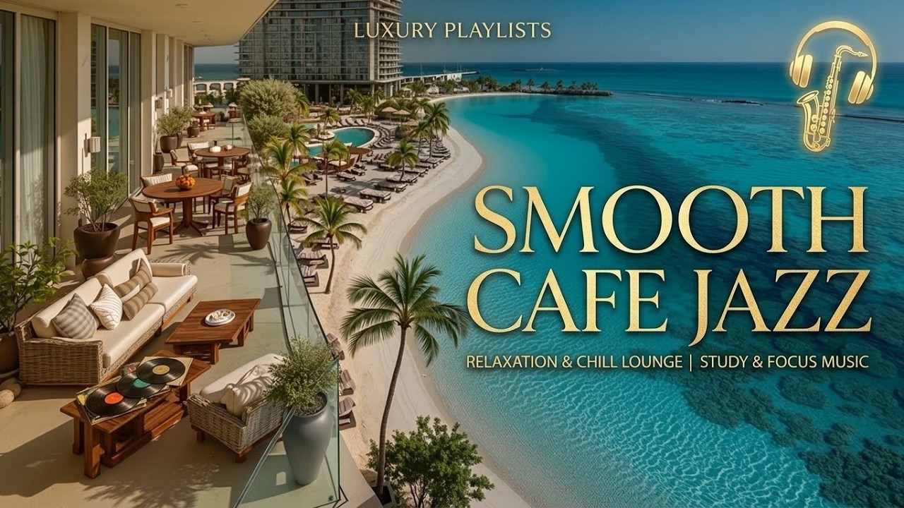 Расслабляющие пляжные вибрации~ Легкий кафе-джаз и лаунж музыка для отдыха