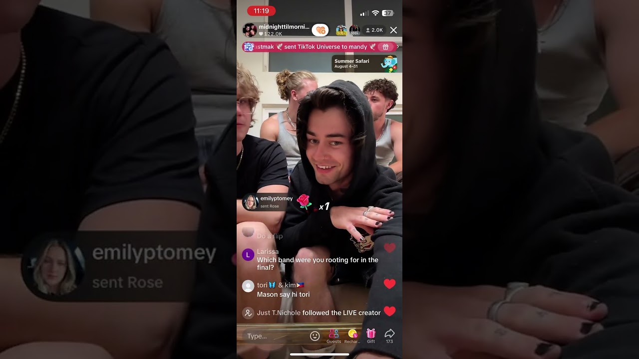 Midnight til morning live 10/8/25