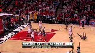 PACERS vs BULLS FULL GAME 1 HIGHLIGHTS 4/16/11