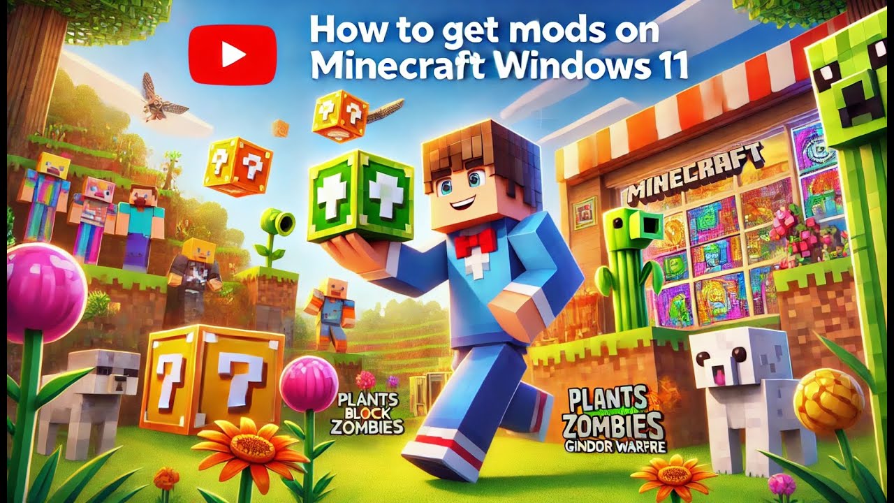How to get Mods for/on Minecraft Java Windows 11/10 Edition - YouTube