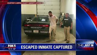 Escaped inmate caught