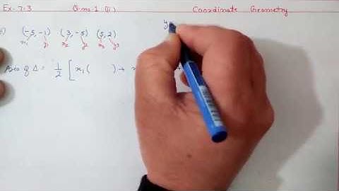 Chapter:7 Ex.7.3 (Q.1) Coordinate Geometry | Ncert Maths Class 10 | Cbse.