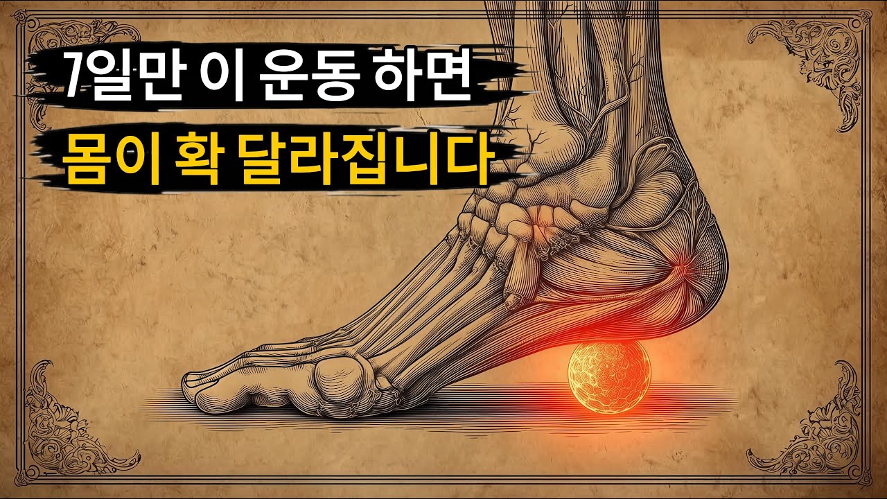 이렇게 7일 동안 하면 온몸이 빠르게 회복될 것입니다