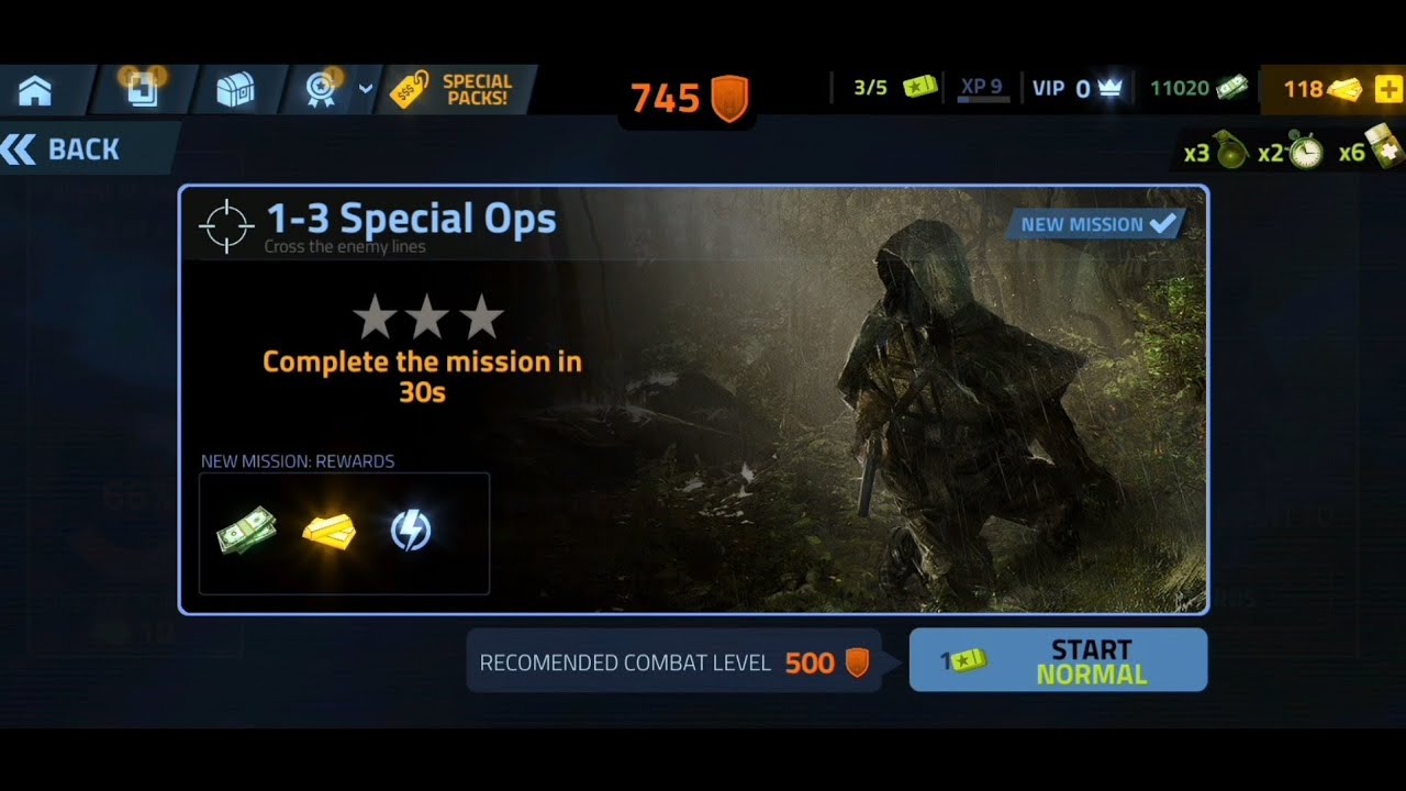 COVER FIRE: OFFLINE SHOOTING GAME | Sniper Ops | Day 1:3 (Special Ops)