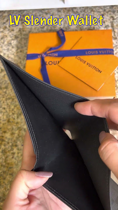 Authentic Louis Vuitton slender wallet in damier graphite 17 month