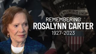 REMEMBERING ROSALYNN: Rosalynn Carter funeral service for friends and family in Plains | Watch Live