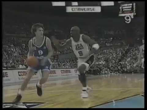 Primer partido de Argentina contra el Dream Team (1992)