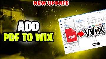 How to add a pdf to wix | Add Download PDF Button Wix