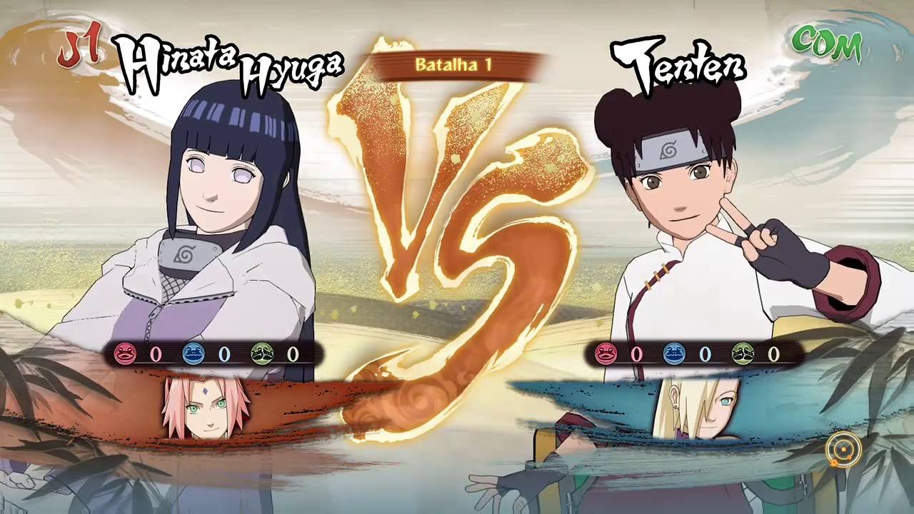 Naruto Storm 4 Dublado PT-BR Ino vs Sakura (Classico) parte 1