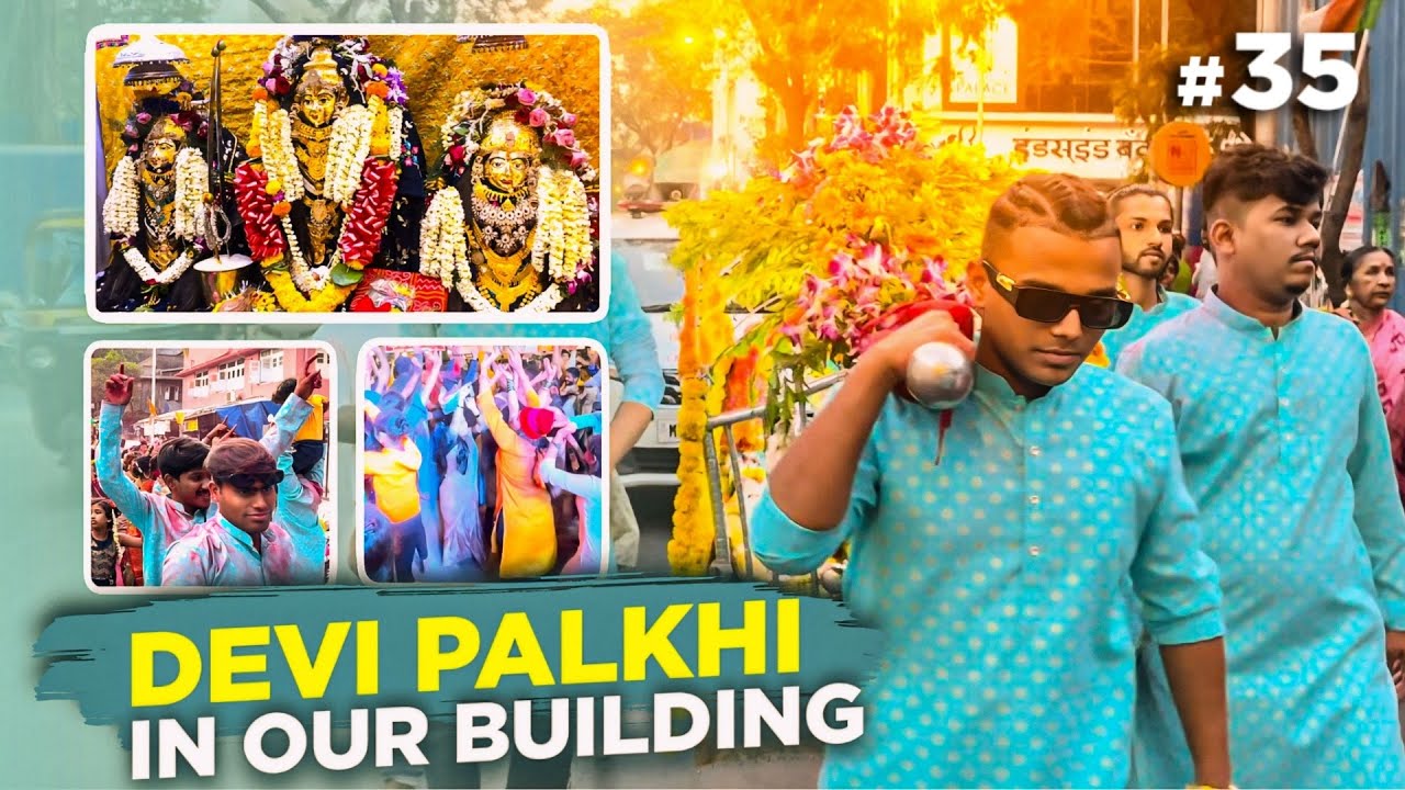 DEVI PALKHI IN MY BUILDING | MULUND | BIG SHOT VLOGS.