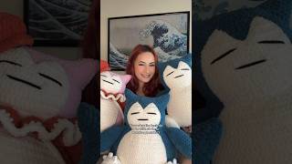 FREE SNORLAX CROCHET PATTERN OUT NOW! #crochet #freecrochetpatterns #crochetpattern