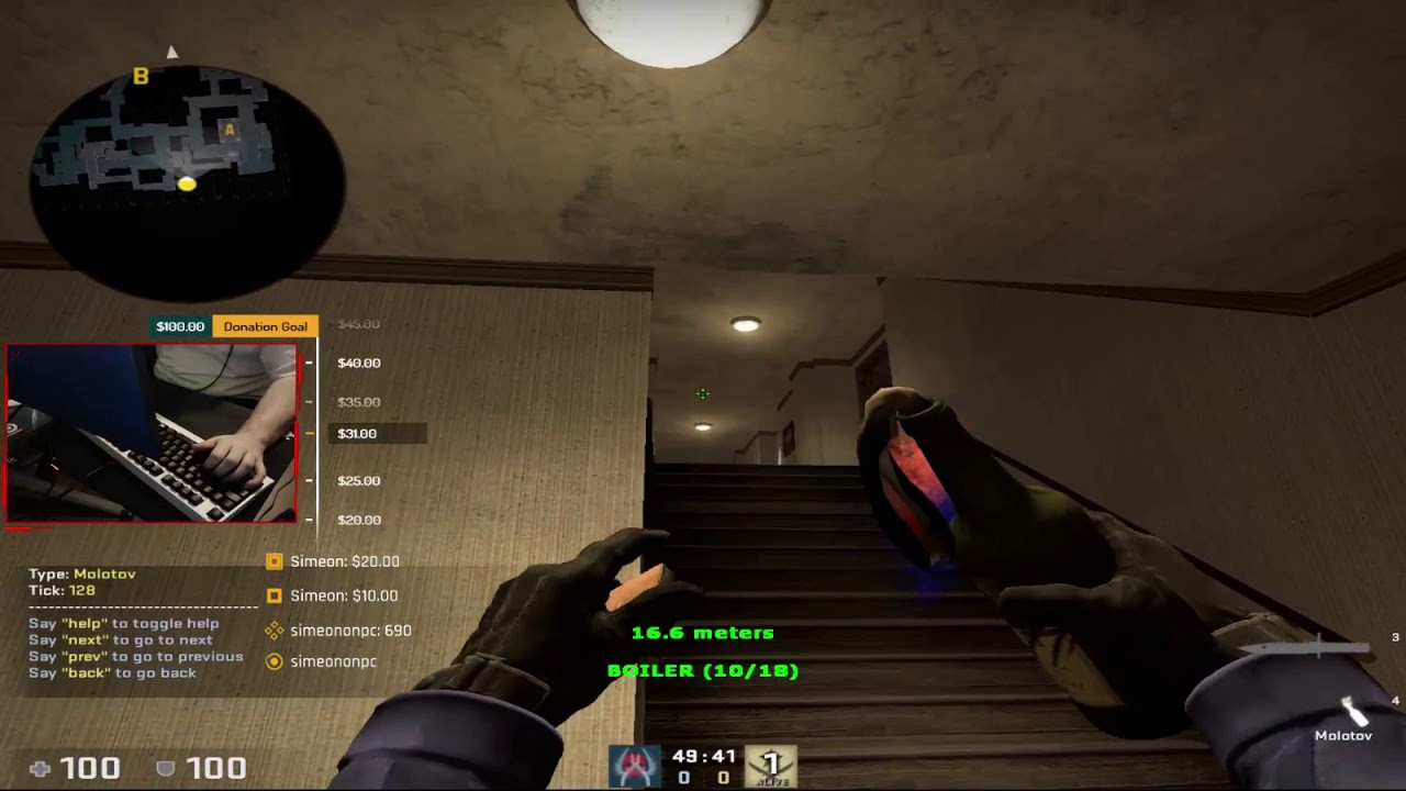 CS:GO-De_inferno Molly Boiler Stairs 2019 - YouTube