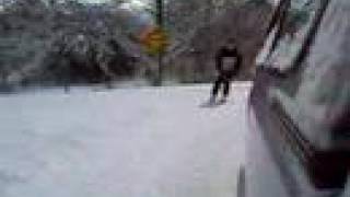 Redneck Skiing