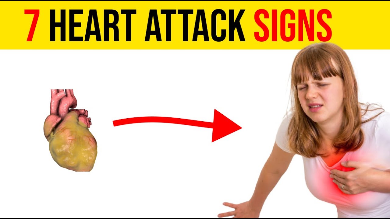 7 Warning Signs of a Heart Attack (Before It Happens) - YouTube