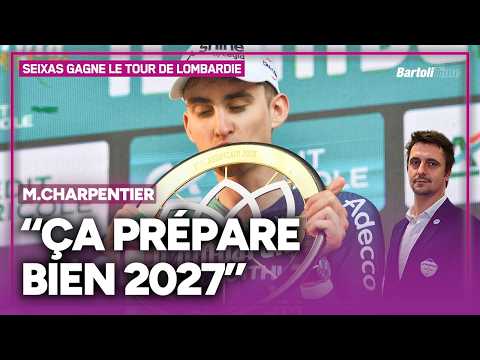 Seixas wins the Tour of Lombardy: "It sets us up well for 2027," smiles the CEO of CMA-CGM Team