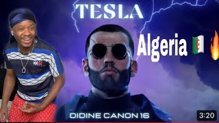 Didine Canon GOAT 16 - Tesla (Official Freestyle Music Video) REACTION