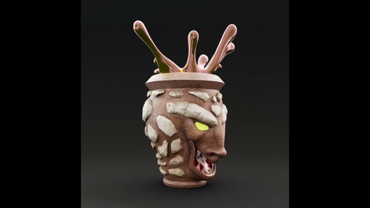 ArtStation - ドラゴン族・封印の壺 / Dragon Capture